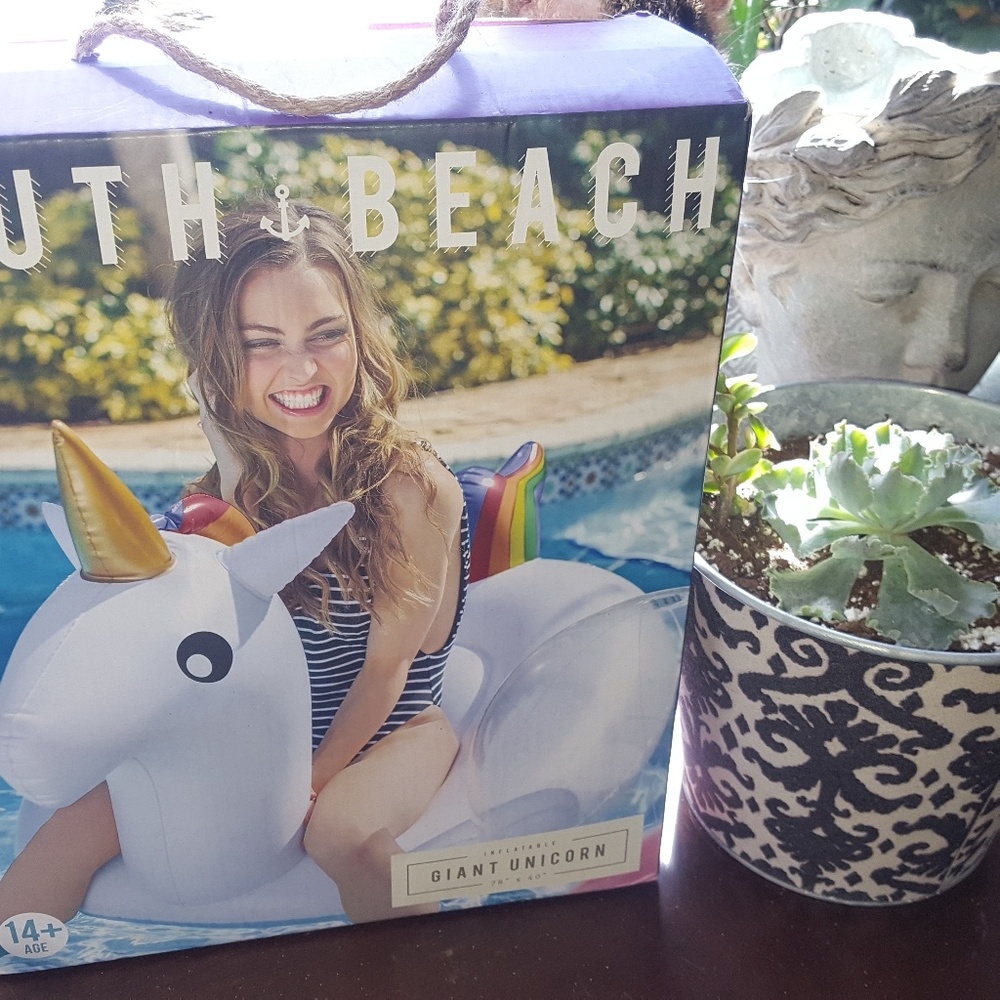 NIB unicorn swim float